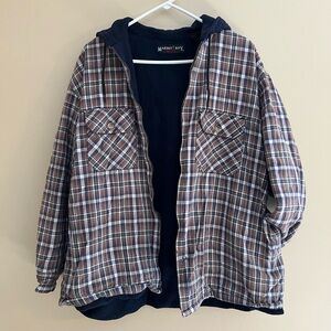 Vintage Flannel Fleece Lines Jacket